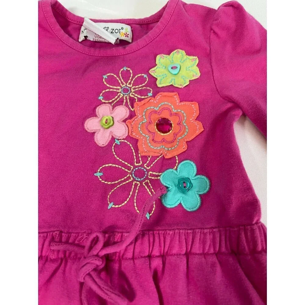Lot of 3 Baby GIrl 12 Months Clothing‎ Jeans, One Piece, Dress Carters